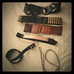 Belts bundle of 6